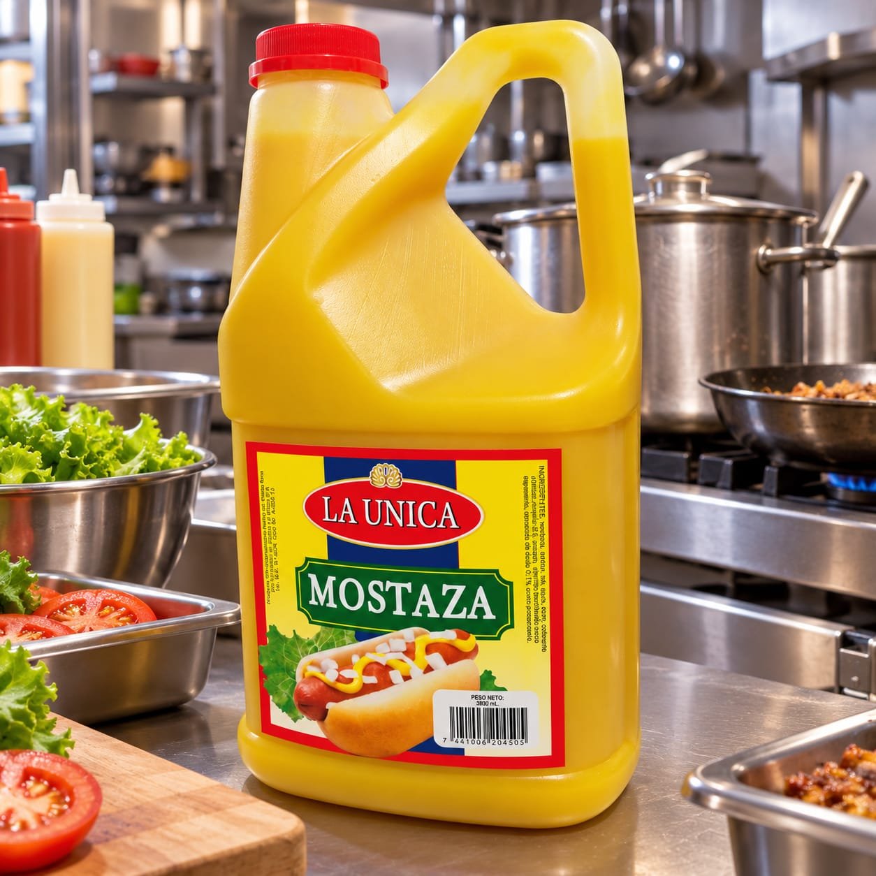 Mostaza La Única  1800 g