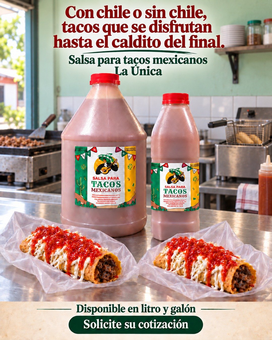 Salsa para Taco Mexicano  700 gr