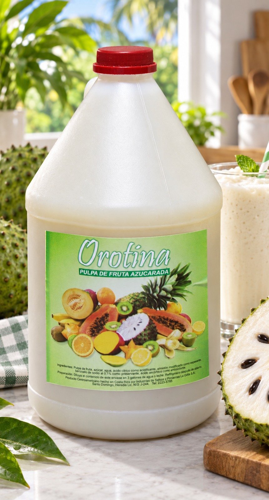 PULPA AZUCARADA DE GUANABANA  3800 G